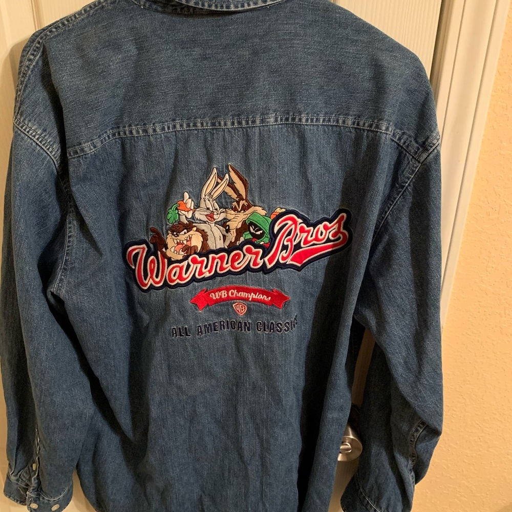 Vintage Looney Tunes Denim Shirt